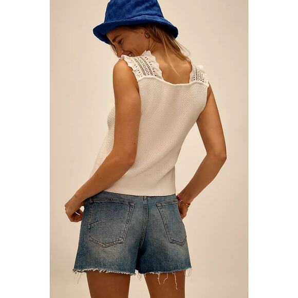 Pilcro Crafted Bib Sweater Tank - XXS - Picture 3 of 3